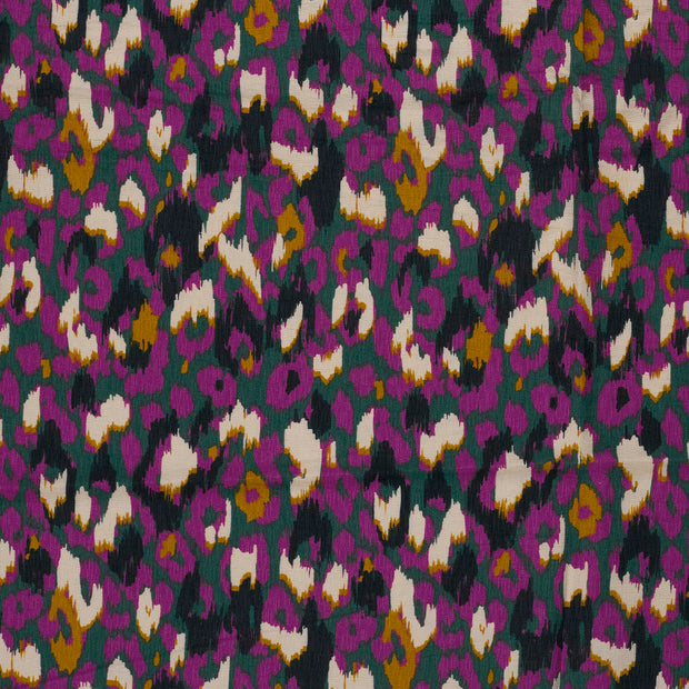 Viscose Nylon Ottoman fabrik Violett 