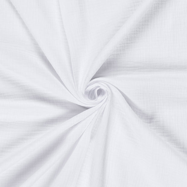 Muslin GOTS organic fabric Optical White 