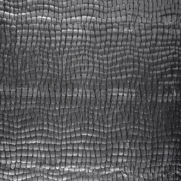 Lamé fabric Silver foiled 