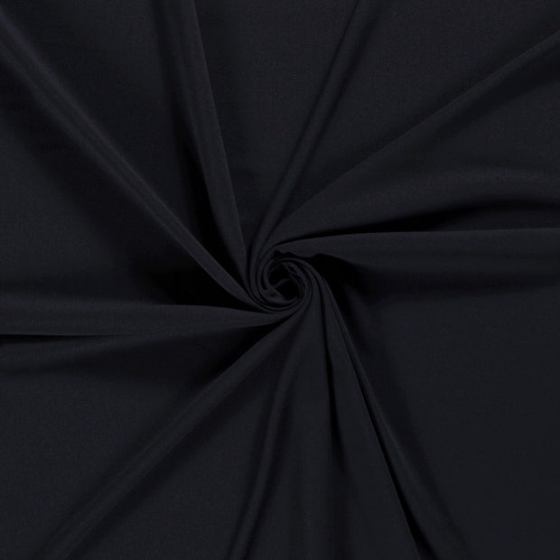 Moss Crêpe fabric Navy 