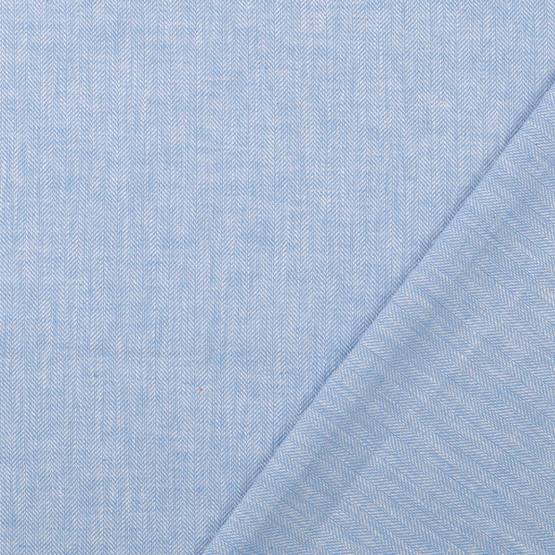 Linen fabric Indigo 