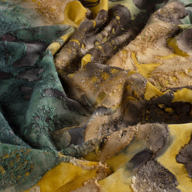 Jacquard fabric Flowers 