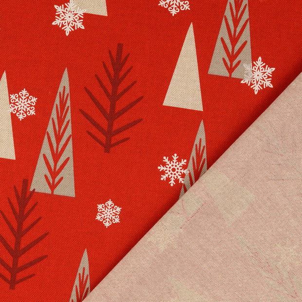 Half Panama fabric Trees 