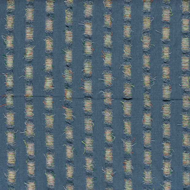 Denim fabric Light Blue matte 