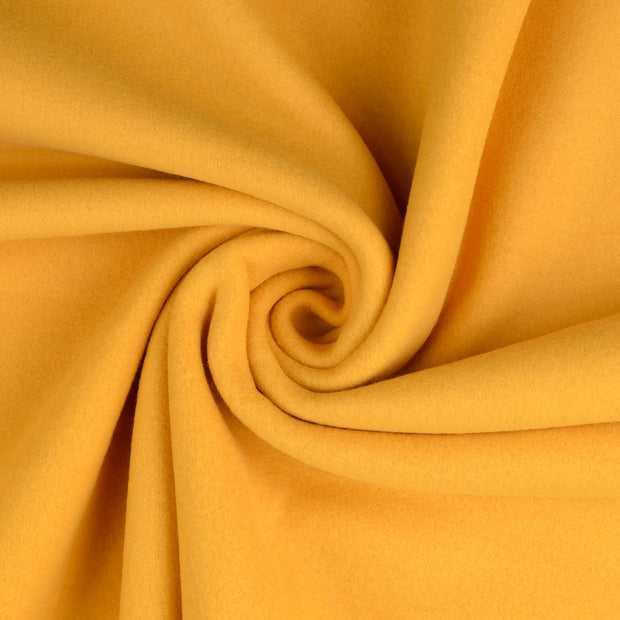 Organic Fleece fabrik Ocker 