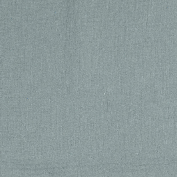 double gaze tissu Unicolore gris