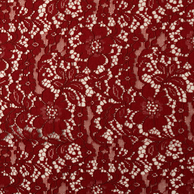 Lace fabric Flowers Bordeaux