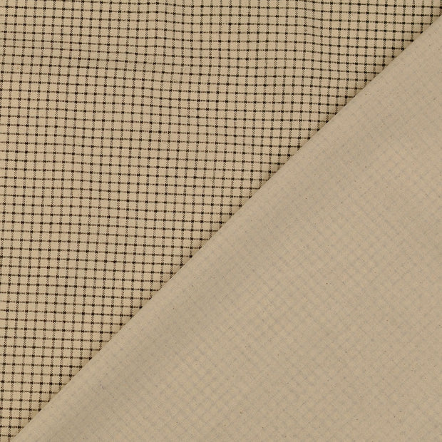 Cretonne tissu noir 
