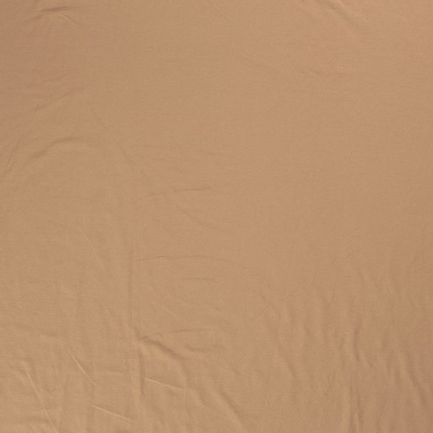 Jersey fabric Nutmeg soft 