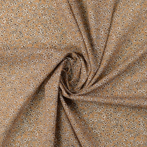 Voile tissu Ocre 