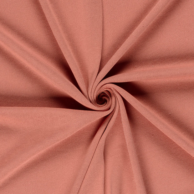 Heavy Knit fabric Coral 