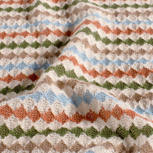  fabric Stripes Green
