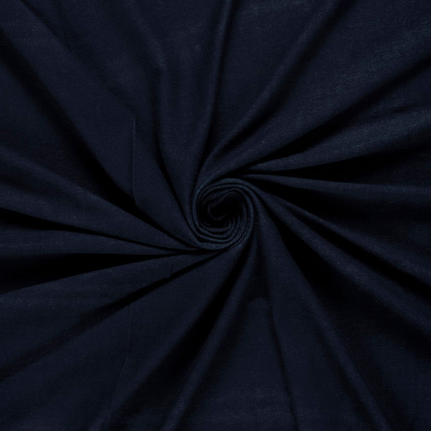 Denim fabric Navy pre-washed 