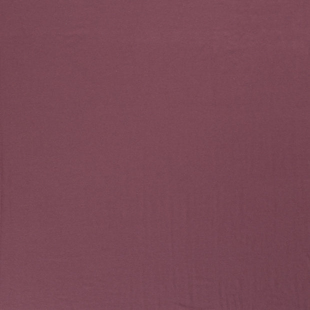 Jersey de Bambou tissu Unicolore Marron