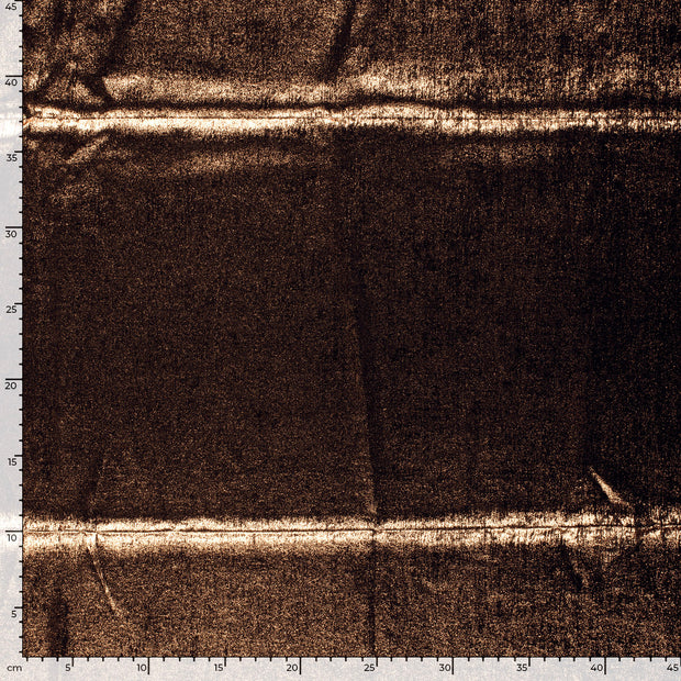 Satin tissu Unicolore Bronze
