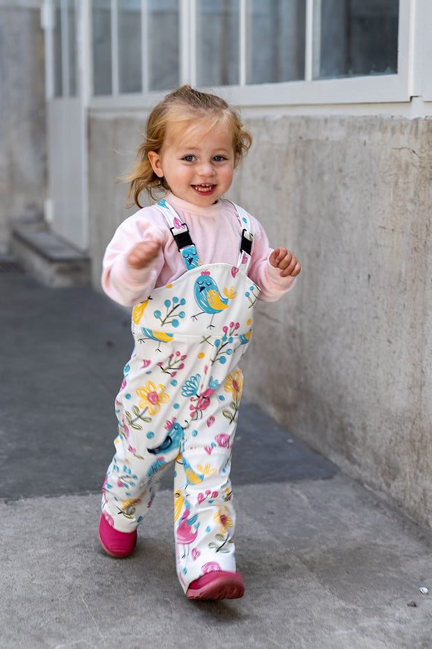 Aqua Protect (imperméable) tissu oiseaux imprimé numérique 
