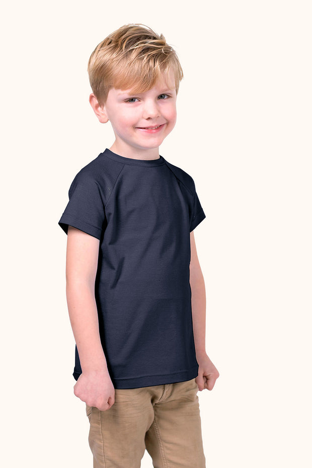 Jersey fabric Unicolour Dark Indigo