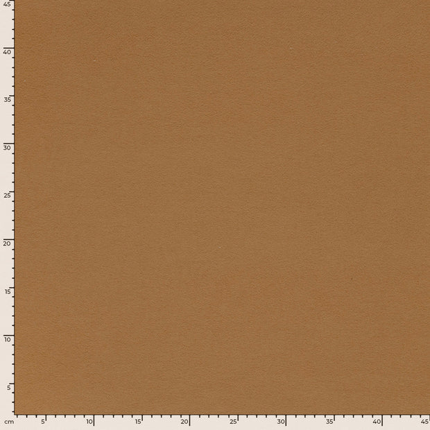 Mantel Wool Touch fabrik Uni Kamel