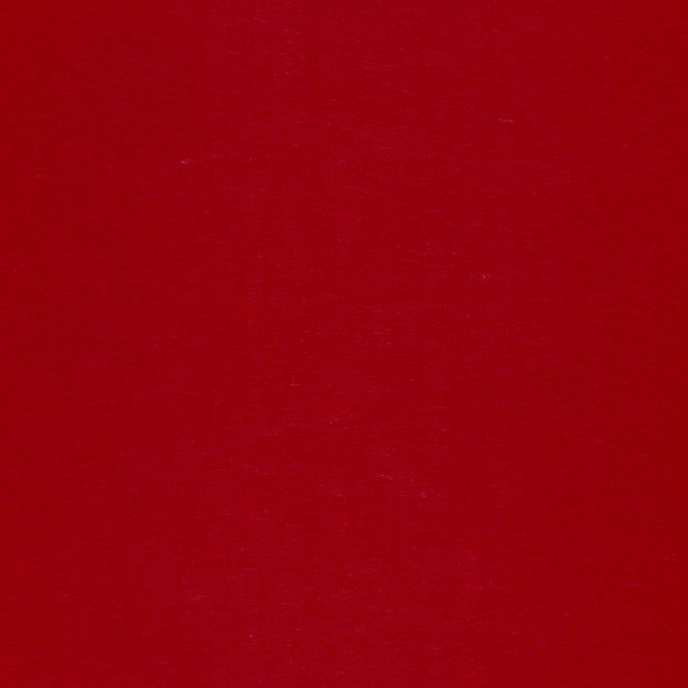 Felt fabric Red matte 
