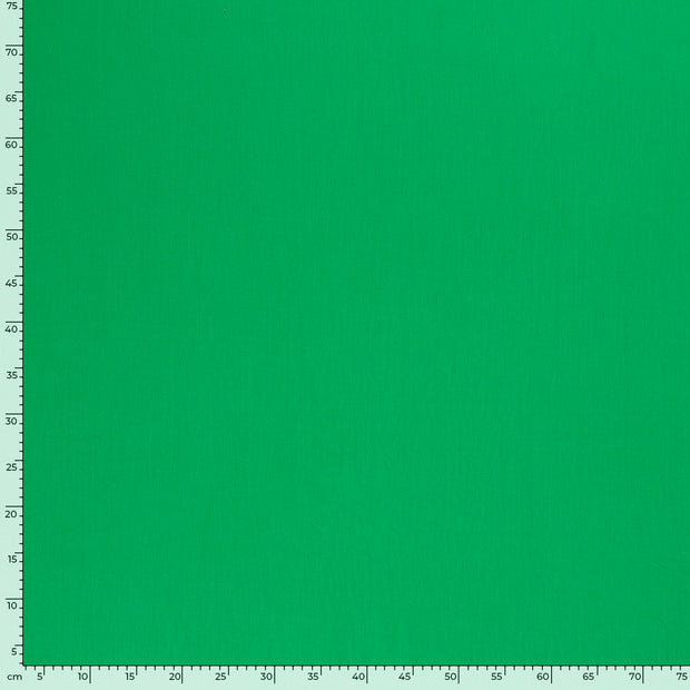 Bamboo Poplin fabric Unicolour Green