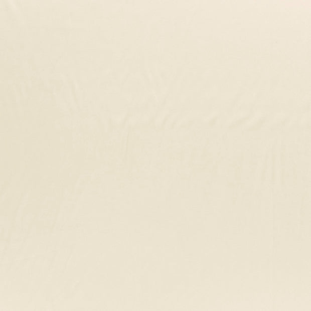 Satin tissu Blanc cassé scintillant 