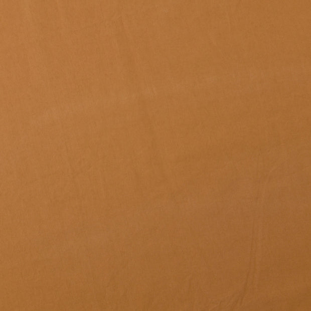Popeline de Coton tissu Unicolore Marron
