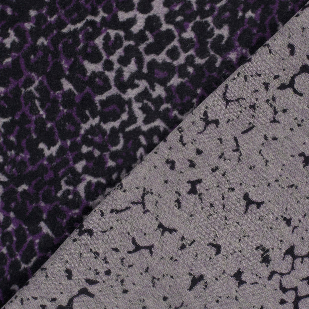 Jacquard tissu léopards 
