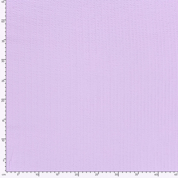 Rib Jacquard fabric Unicolour Lila
