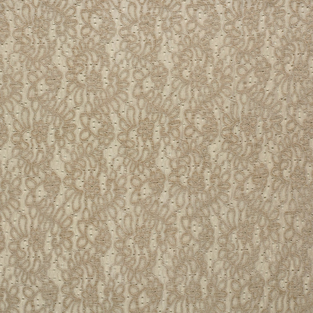 Chenille tissu Beige 