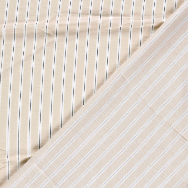 Viscose Nylon Crepe fabric Stripes printed 