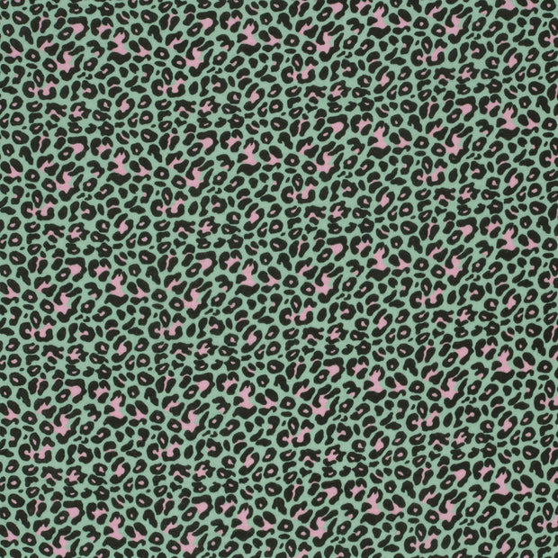 Muslin fabric Mint matte 