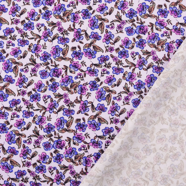 Sergé de Viscose tissu imprimé numérique 