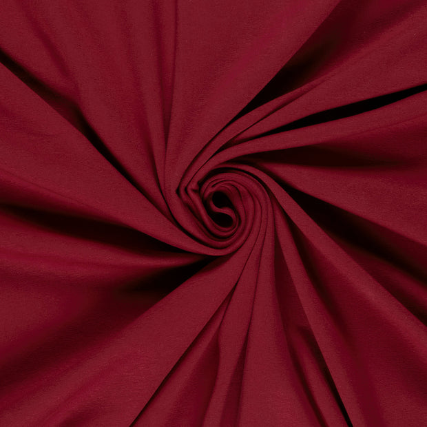 Jersey fabric Bordeaux 
