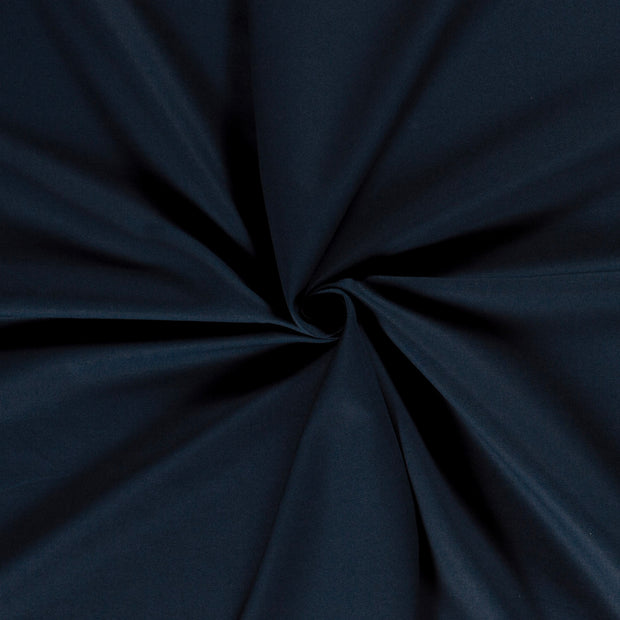 Twill fabric Navy pre-washed 