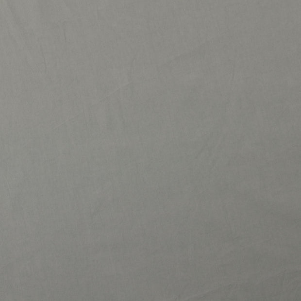 Popeline de Coton tissu Unicolore gris
