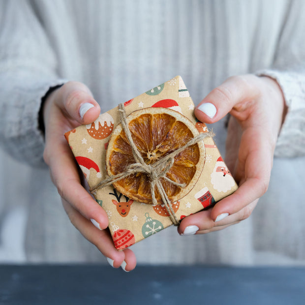 canvas fabric Christmas printed 