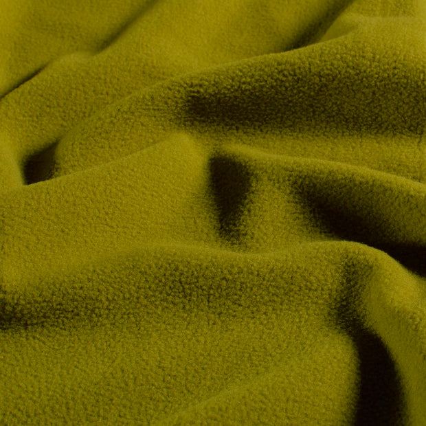 Polaire tissu Unicolore Vert