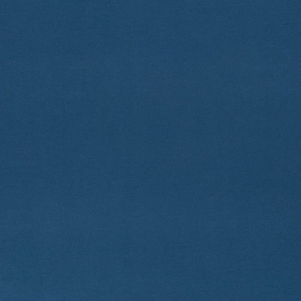 Cotton Jersey GOTS organic fabric Steel Blue matte 