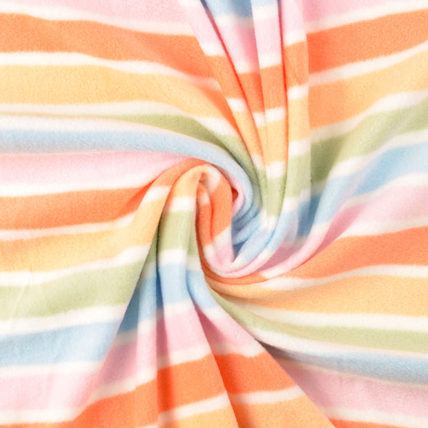 fleece fabric multicolor 