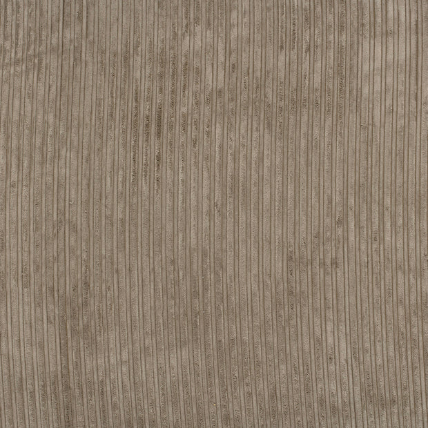 Velours Côtelé 4.5w tissu Gris taupe mat 