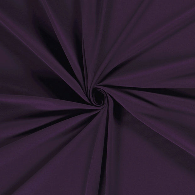 Jersey tissu Aubergine 