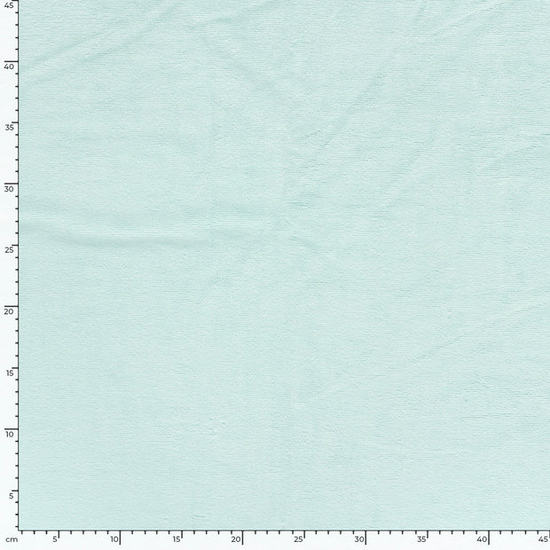 Polaire de Bambou tissu Unicolore Menthe