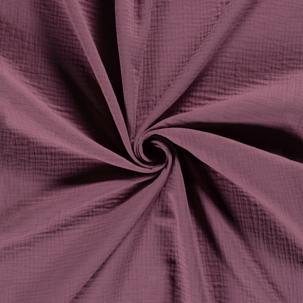 Muslin Triple Layer fabric Old Pink 
