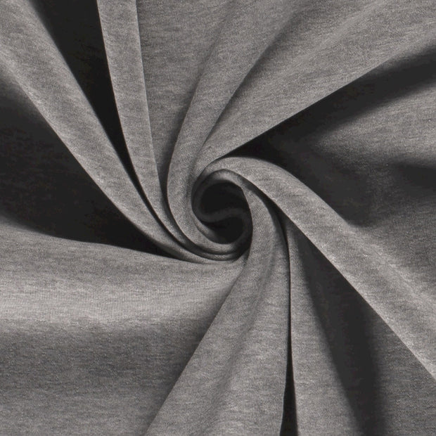 Jogging fabric Unicolour Light Grey