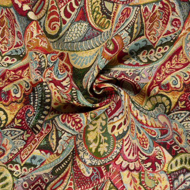 Gobelin fabric Red jacquard 