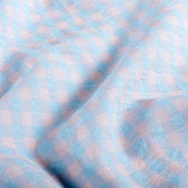 Baumwolle Popeline fabrik Uni Babyblau