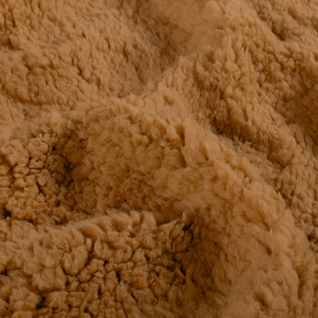 Fake Fur fabric Unicolour Camel