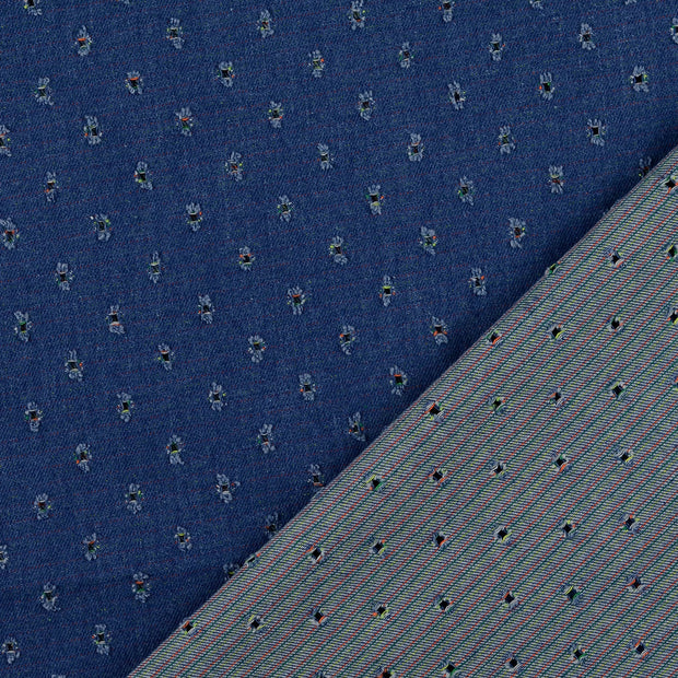 Jeans tissu Indigo 