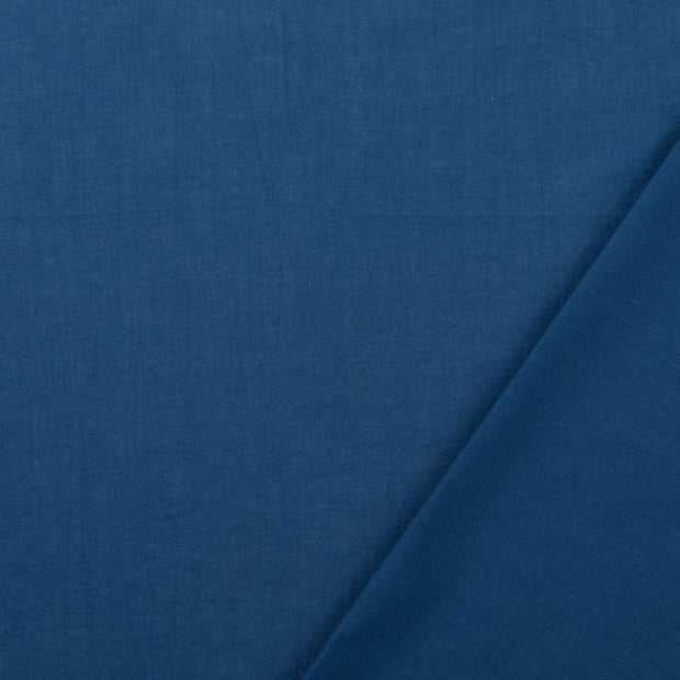 Baumwolle Popeline fabrik Babyblau gefärbt 