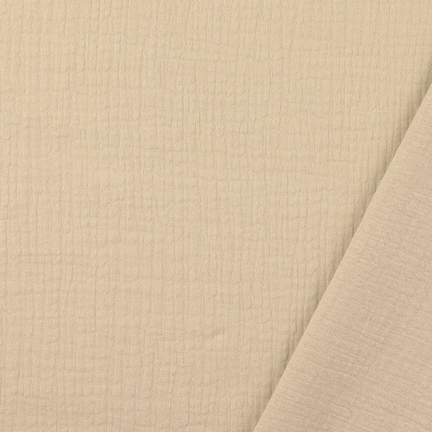 Muslin fabric Beige 